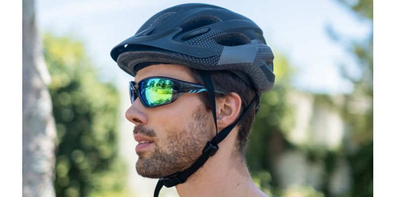 J125 Black Prescription Sports Sunglasses - ANSI Z87.1 Certified