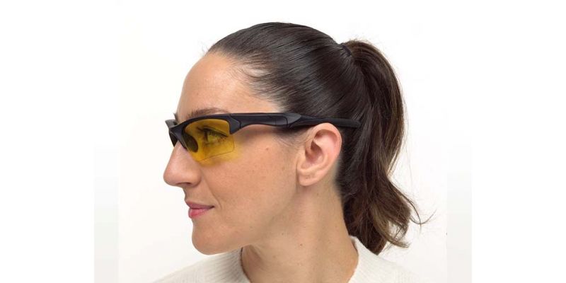 U030 Black Prescription Sports Sunglasses