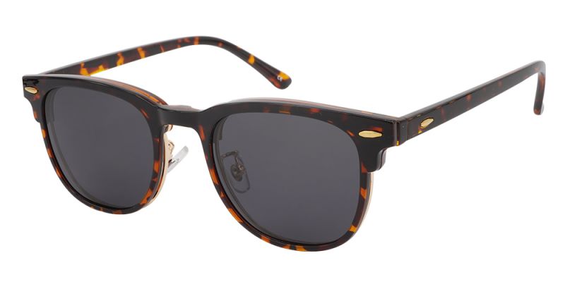 HW918 Tortoise Clip-On Sunglasses